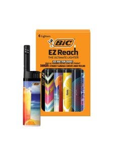 BIC EZ Reach Candle Lighter, The Ultimate Lighter with Extended Wand for Grills and Firepits (1.45-inch), Favorites Series