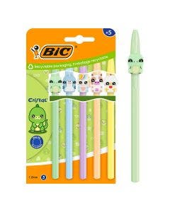 BIC Cristal Figurines x5