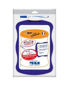 BIC Velleda Ardoise Effaçable à Sec avec Feutre et Effacette