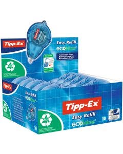 Tipp-Ex Easy Refill ECOlutions Cinta Correctora - 14 m x 5 mm, Box of 10