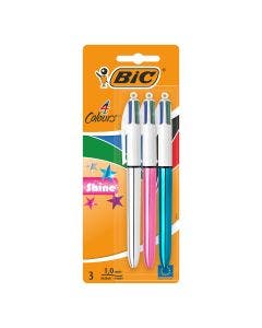 BIC 4 Couleurs Shine