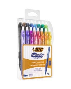 BIC Gel-ocity Original Stylo Gel x16