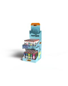 Display Accendini BIC J25 Mini & J26 Maxi Fantozzi