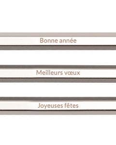 Coffret BIC Cristal Re'New gravés - Fêtes de fin d'année