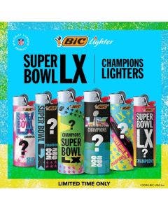 BIC Special Edition Super Bowl LX Champions Series Lighters
