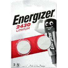 Piles bouton Energizer Lithium 2430 x2