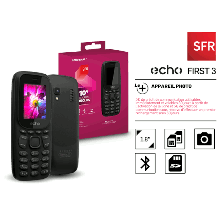 Pack SFR Echo First 3 noir