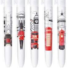BIC 4 Colours Limited Edition London - Box of 5 Pens