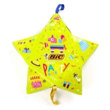 BIC Kids Mini Piñata - 24 feutres + 2 tubes de colles décorés + 6 tubes de colle pailletée + 10 stickers + 1 mini pinata