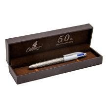 Limited Edition BIC 4 Colours 50 years Anniversary Tournaire White