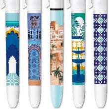 4 Couleurs Editions limitée - Marrakech - Coffret de 5 stylos