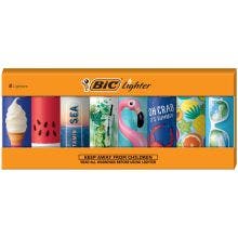 BIC Special Edition Pocket Vacation Series Lighters, 8-Count