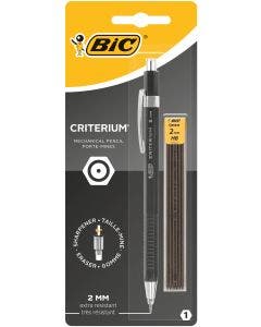 Crayon criterium de 07 mm avec recharge BIC : le crayon avec la