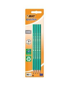 BIC Evolution Original HB Graphite Pencils - Pack of 4