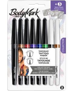 BodyMark by BIC Collection Fine - Pack de 8+3