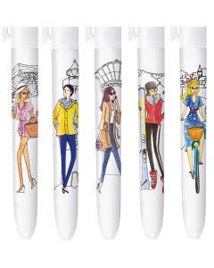 4 Colours Limited Editions - Holidays in France - Box of 5 pens