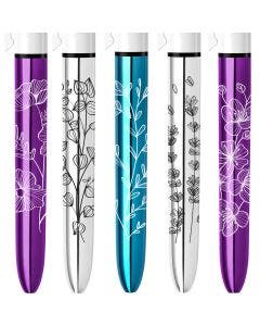 BIC 4 Colours Limited Edition Floral art - Box of 5 Pens