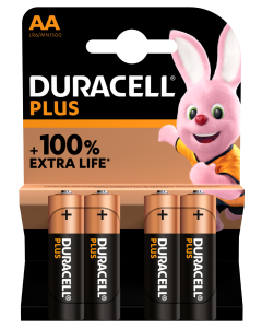 Pile Duracell PLUS 100 AA 
