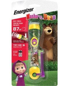 ENERGIZER Torche MASHA & THE BEAR pour les enfants, 2 piles Energizer AAA incluses