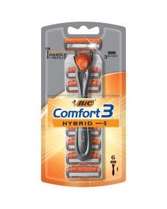 BIC Comfort 3 Hybrid Disposable Razor