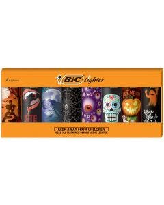 BIC Special Edition Spooky Series Lighters, Assorted, 8-Pack