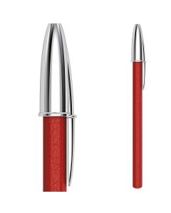 BIC Cristal x Pinel et Pinel Rosso -  Nickel-plated Metal Cap