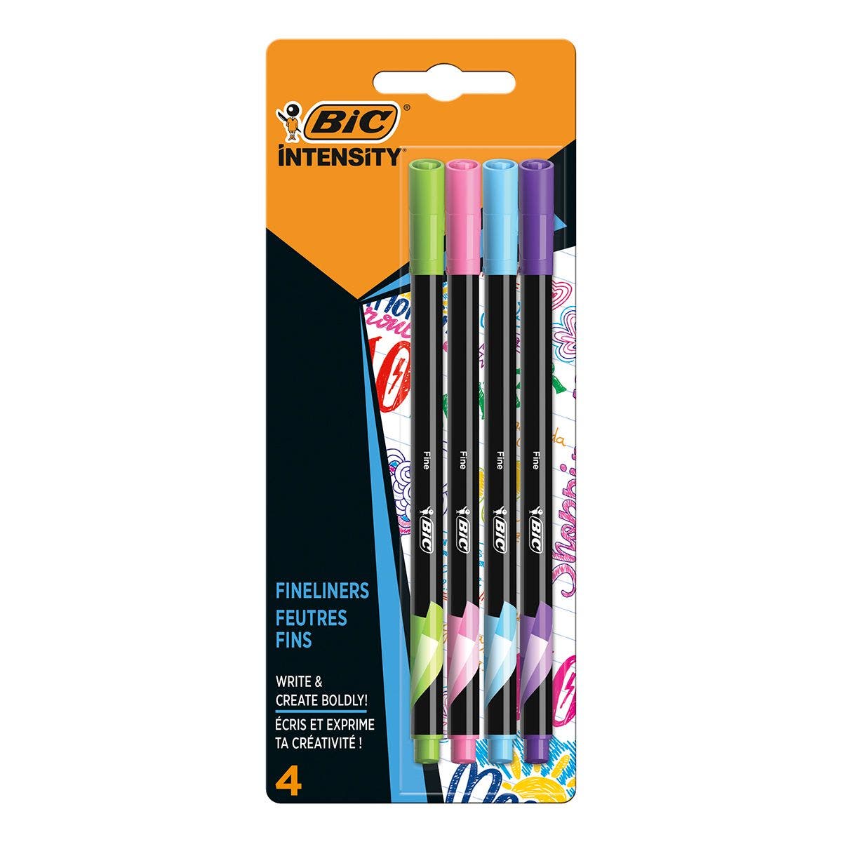 Stylo BIC® 4C Glacé personnalisé - Butterfly Packaging - Stylos