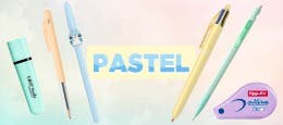 Nos produits aux couleurs pastels 