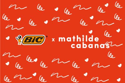 BIC x Mathilde Cabanas - Collection BIC 4 Couleurs