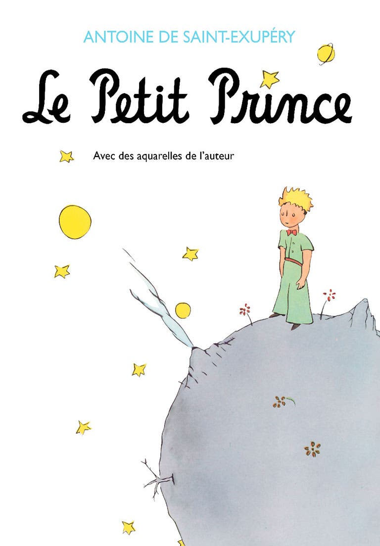 Couverture de la version française du Petit Prince