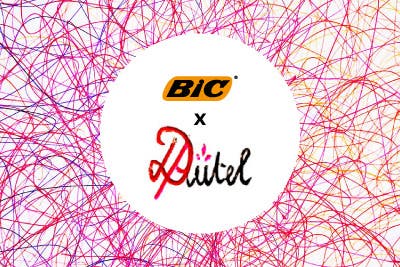 Collaboration BIC x Pauline Dutel