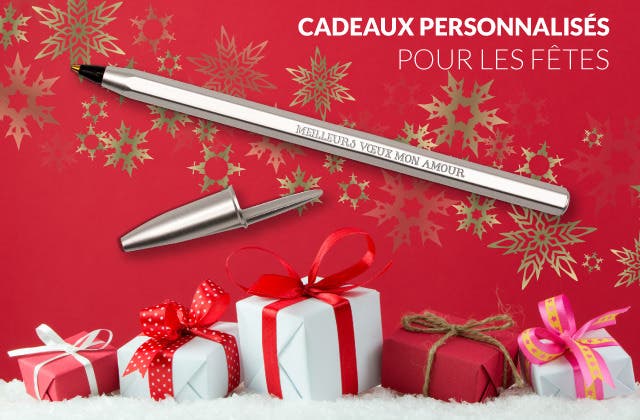 Personnalisez un stylo Cristal Re'New pour toutes vos occasions (fête des mères, fêtes des pères, anniversaire, mariage, saint-valentin, fêtes de fin d'année,...)