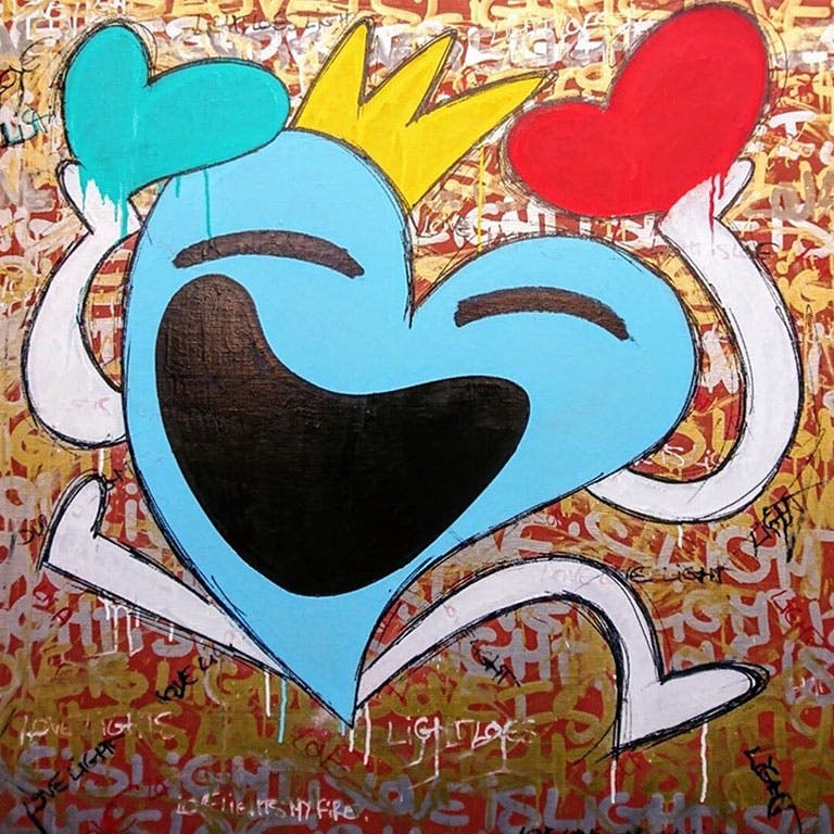 Toile M.Koeur : Love is Light is Love