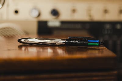 BIC 4 Couleurs BIC x Orlinski x Tournaire - Bronze Ruthénium