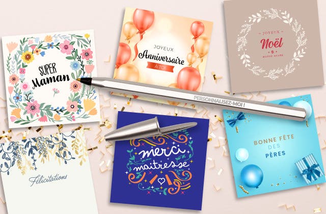 Personnalisez un stylo Cristal Re'New pour toutes vos occasions (fête des mères, fêtes des pères, anniversaire, mariage, saint-valentin, fêtes de fin d'année,...)