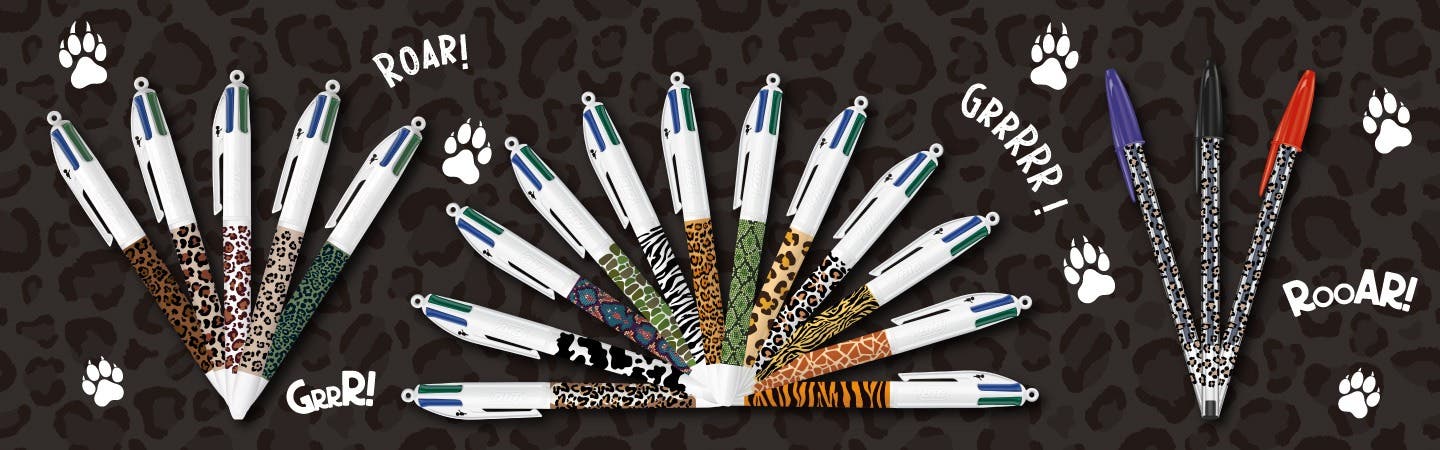 Collection BIC 4 Couleurs - Animaux