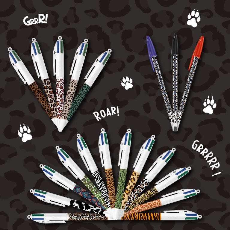 Collection BIC 4 Couleurs - Animaux