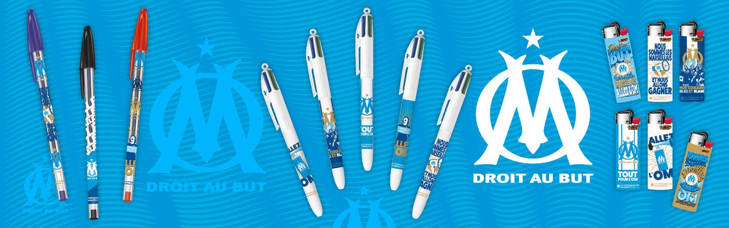 Collections produits sous licence Olympique de Marseille