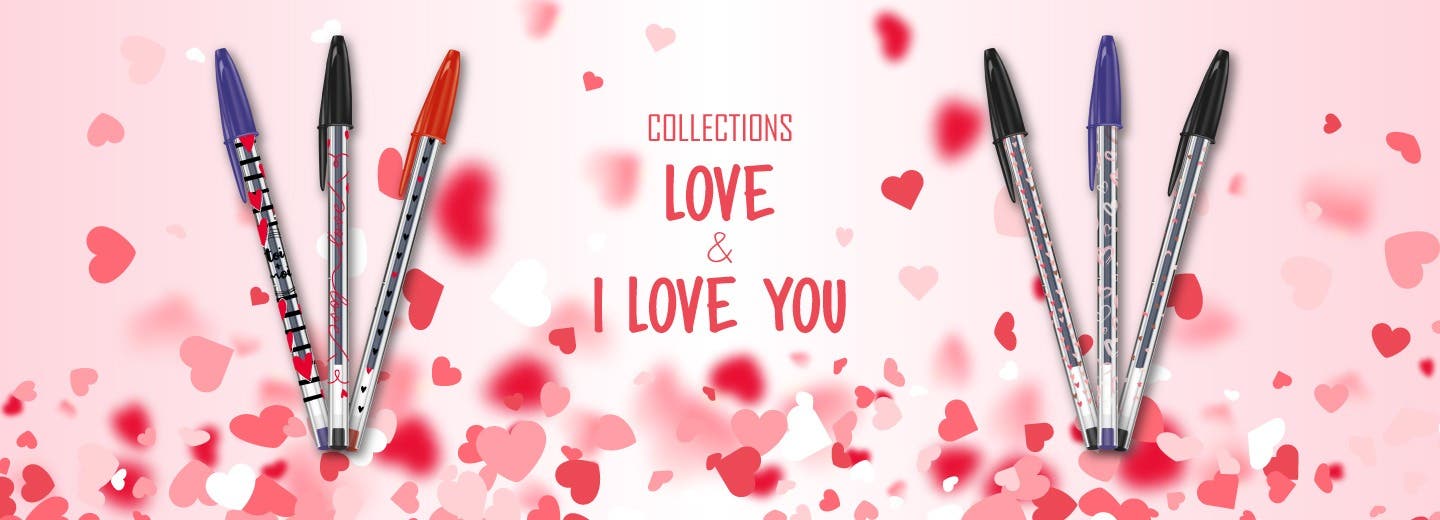 Collection BIC Cristal - Love 