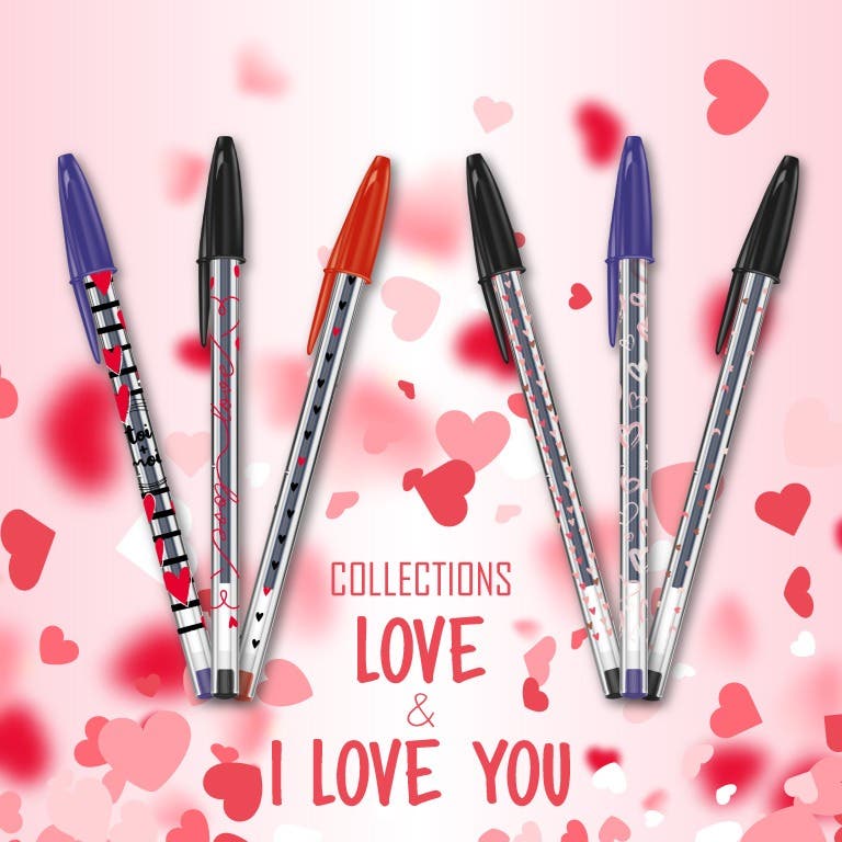 Collection BIC Cristal - Love 
