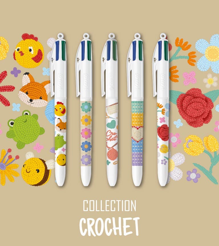 Collection BIC 4 Couleurs - Crochet