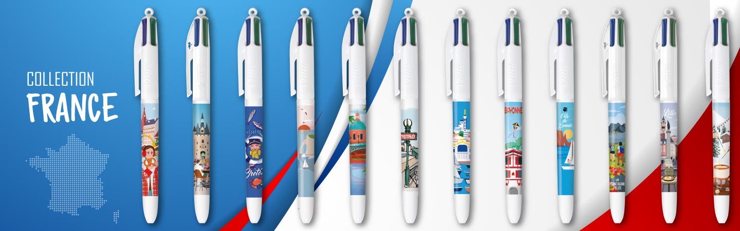 Collection BIC 4 Couleurs - Coffret France