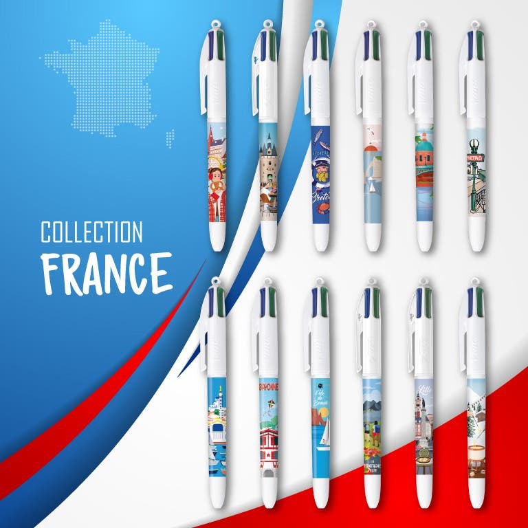 Collection BIC 4 Couleurs - Coffret France