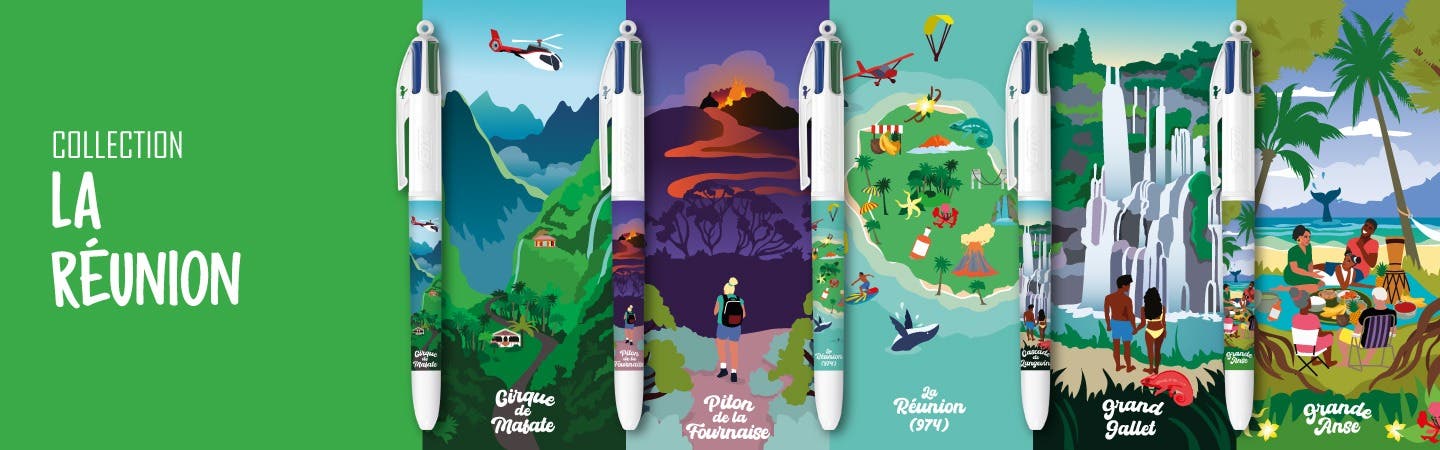 BIC 4 Couleurs - La Réunion