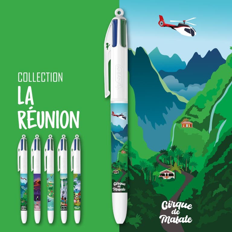 BIC 4 Couleurs - La Réunion