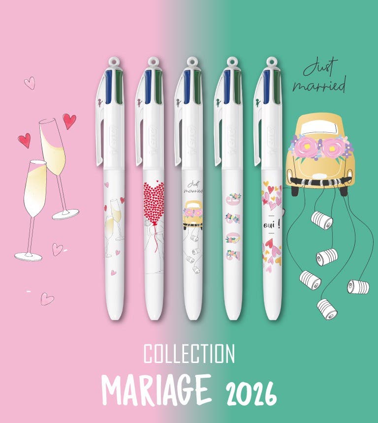 Collection BIC 4 Couleurs - Mariage 2026