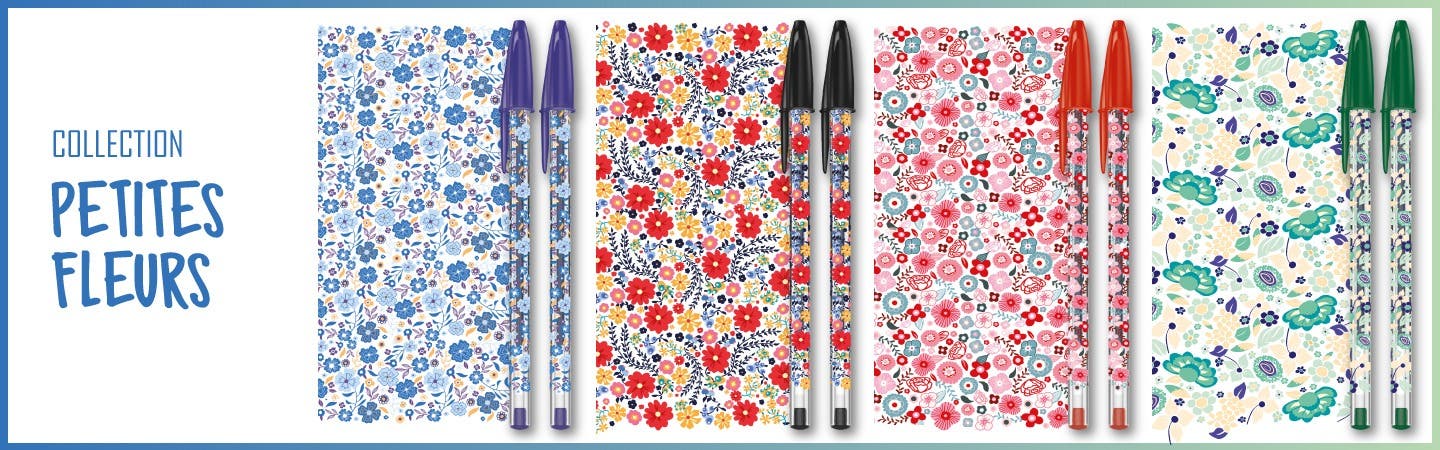 Collection BIC Cristal Petites Fleurs
