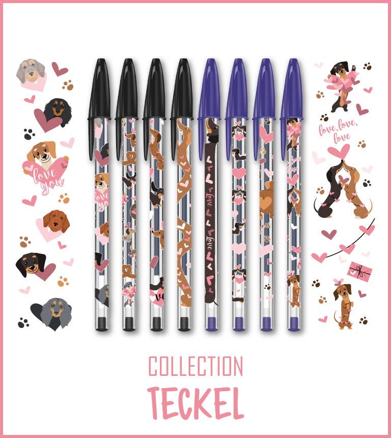 Collection BIC Cristal Teckel