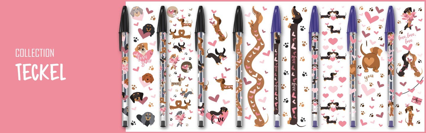 Collection BIC Cristal Teckel