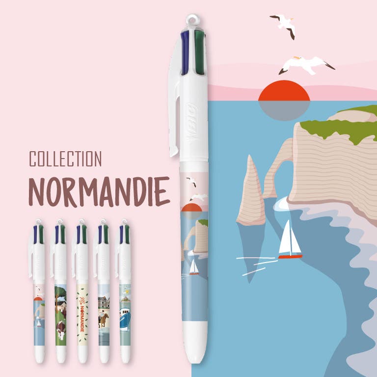 Collection BIC 4 Couleurs Normandie